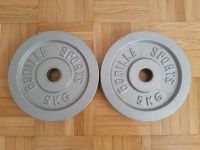 2x 5 Kg Hantelscheiben von Gorilla Sports München - Hadern Vorschau