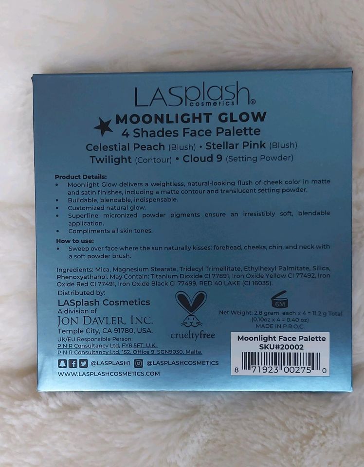 LASplash cosmetics FACE PALETTE in Altenstadt