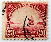 USA, Unites States Postage, 20 Cents red, Golden Gate, San Franci Nordrhein-Westfalen - Lippstadt Vorschau