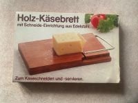 Retro Holz-Käse Schneide- und Servierbrett OVP Niedersachsen - Georgsmarienhütte Vorschau