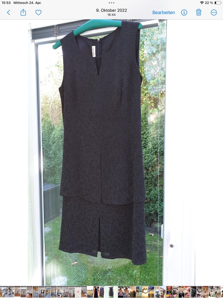 Cocktailkleid von Gerry Weber, Gr. 42, Chiffon, in Merzig