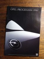 Prospekt Programm Opel 1987 Hessen - Trebur Vorschau