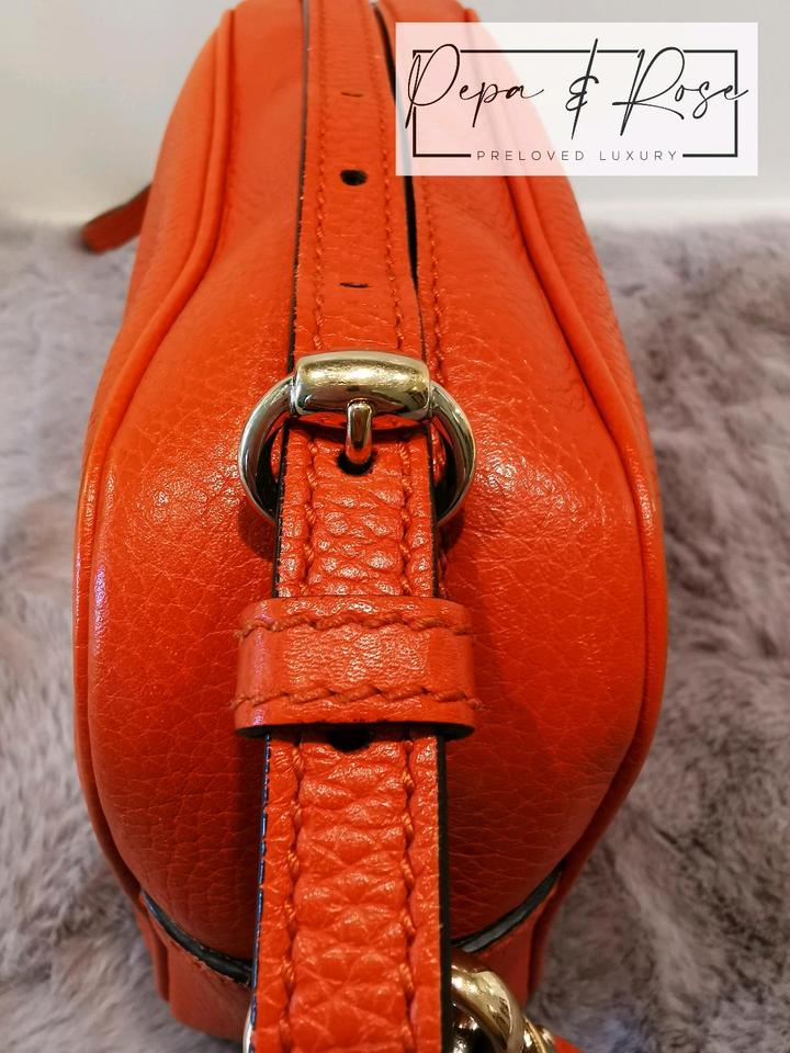Gucci soho disco bag orange sale