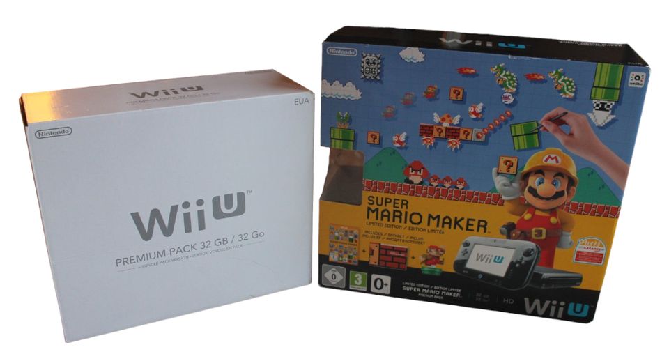 Wii U 32 GB Super Mario Maker Edition inkl. Spiel, Amiibo & OVP in Hagen