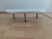 Weiß Halbrund Tischerhöhung Ikea Tisch mit Silber Beinen 13cm Baden-Württemberg - Backnang Vorschau