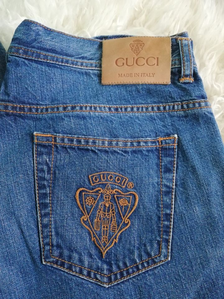 Gucci Hose Jeans Herren Gr 50 in Glienicke/Nordbahn