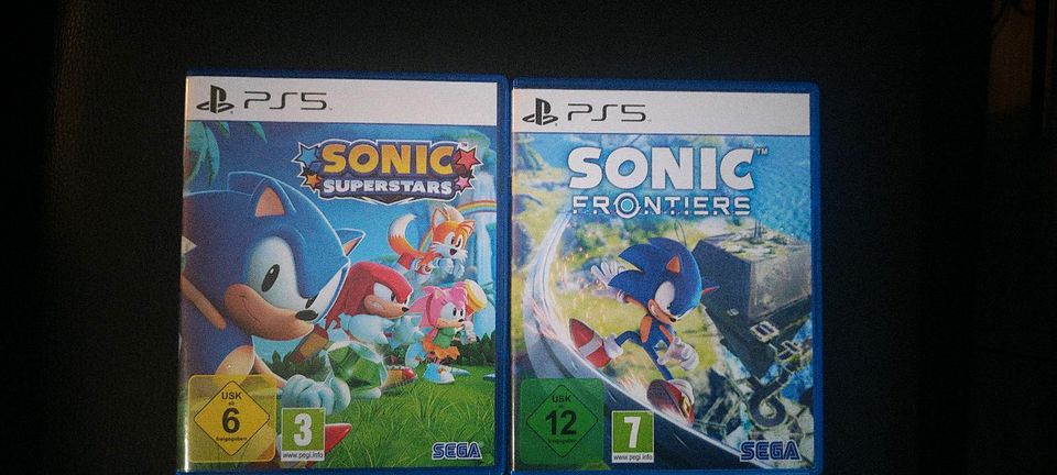 PS5 Sonic Superstars und Sonic Frontiers in Hettstedt