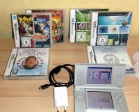 Nintendo DS Light in Silber mit 6 Spielen. Baden-Württemberg - Oftersheim Vorschau