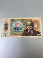 10 Korun Tschechoslowakei - Geldschein - Banknote Niedersachsen - Barnstorf Vorschau