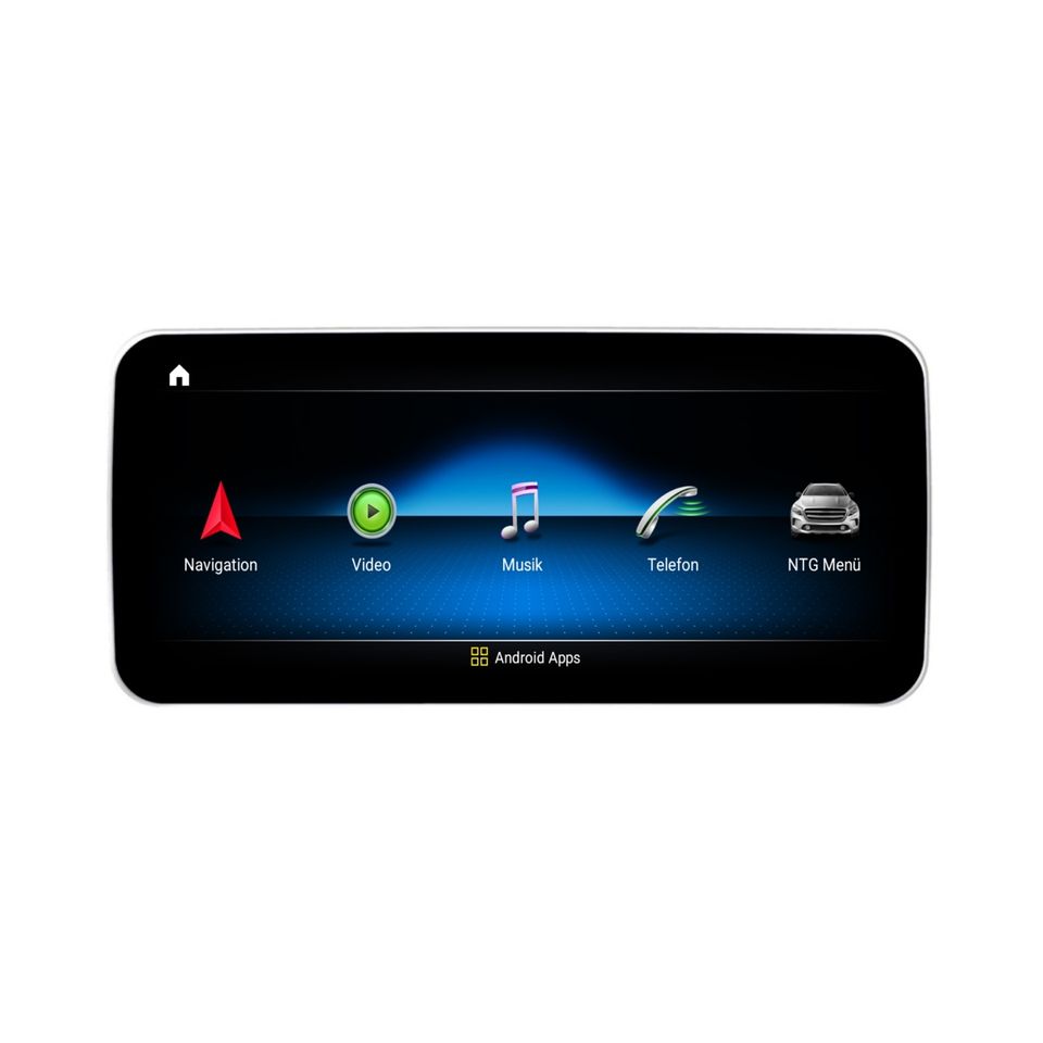 12" Touchscreen Android GPS Navigation Carplay für Benz C Class W in Neuss