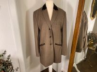 Damen Kurzmantel Wolle / Tweed beige braun Samt 44 / XXL Blazer Nordrhein-Westfalen - Siegburg Vorschau