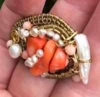 Außergewöhnlicher Ring Handarbeit Unikat Antik Gold - NEU Nordrhein-Westfalen - Korschenbroich Vorschau