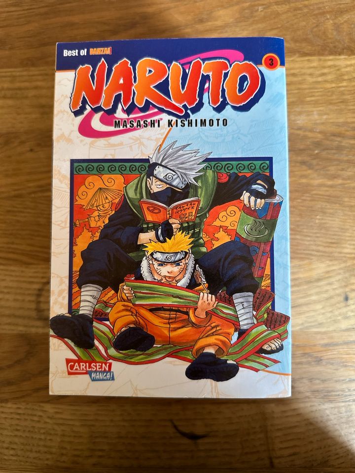 Naruto Manga Band 1-8 in Spenge