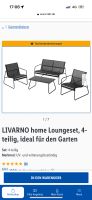 Lounge Set Garten 4 Personen schwarz Balkon Stuhl Baden-Württemberg - Backnang Vorschau