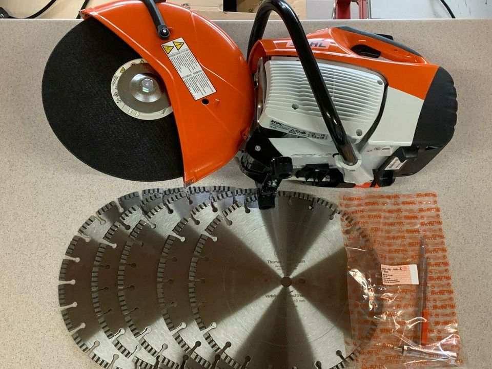 Stihl Benzintrennschneider/Trennjäger TS 420 inkl. 5xDiamants.NEU in Arnsberg