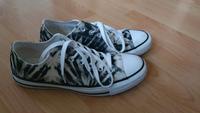 Converse All Star Gr. 39 schwarz beige weiß Bayern - Ahorntal Vorschau