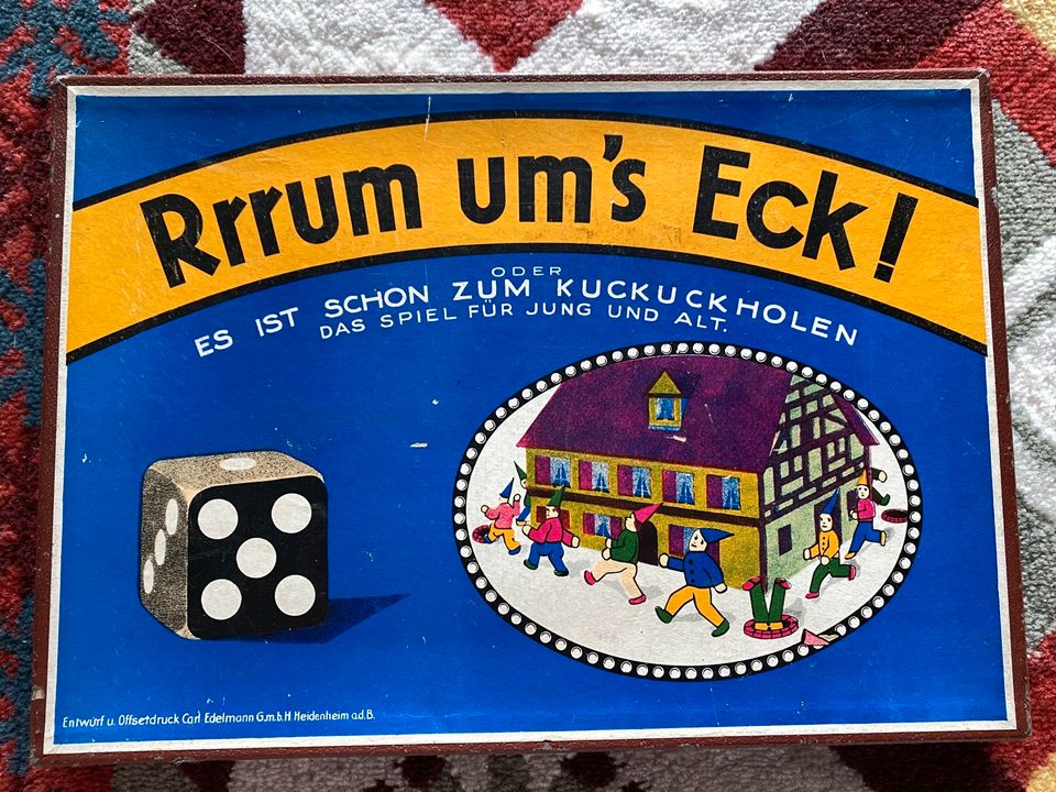 Rrrum um‘s Eck ! ( Antikes Würfelspiel Edelmann GmbH ) in Berlin