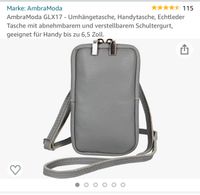 NEU & OVP Handyledertasche grau bis 6,5 Zoll Baden-Württemberg - Waiblingen Vorschau