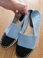 Zara Sommerschuhe Schuhe blau schwarz 38 Nordrhein-Westfalen - Neuss Vorschau