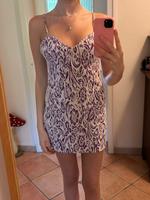 Zara Kleid lila weiß Köln - Rondorf Vorschau