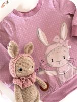 etsy handmade Langarmshirt Pullover Hase Gr. 98 104 - NP 35 € Kr. Altötting - Tüßling Vorschau