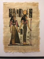 Papyrus mit der Abbildung altägyptischer Götter Niedersachsen - Braunschweig Vorschau