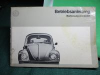Betriebsanleitung VW KÄFER 1200 1300, 8/1972 Bedienungsanleitung Rheinland-Pfalz - Hermeskeil Vorschau