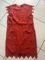 Neues orangenes Spitzenkleid von Taifun in Gr.46 Baden-Württemberg - Hochdorf Vorschau