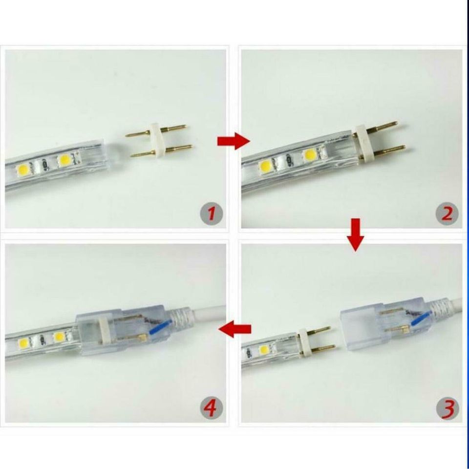 LED RGB Lichterkette Licht Strip Band Lichtschlauch Lichtstreifen in Altena