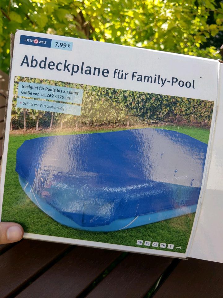 Familienpool, Badebassin inkl. Abdeckplane in Dresden