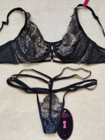 Hunkemöller Set 75C String M Private Collection schwarz gold Rheinland-Pfalz - Ludwigshafen Vorschau