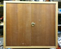 Alter kleiner Holz Werkzeugschrank * Werkstattauflösung *retro Hessen - Neu-Isenburg Vorschau