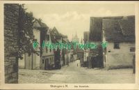 AK KITZINGEN Blick auf die Alte Poststraße 1927 Bayern - Ochsenfurt Vorschau