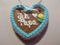 Lebkuchenherz Geschenk Lebkuchen ich ♥ Papa Bayern - Marktleugast Vorschau