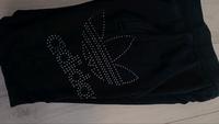 Damen Adidas Jogginghose mit Strasssteine schwarz Silber Gr.S Bergedorf - Hamburg Lohbrügge Vorschau