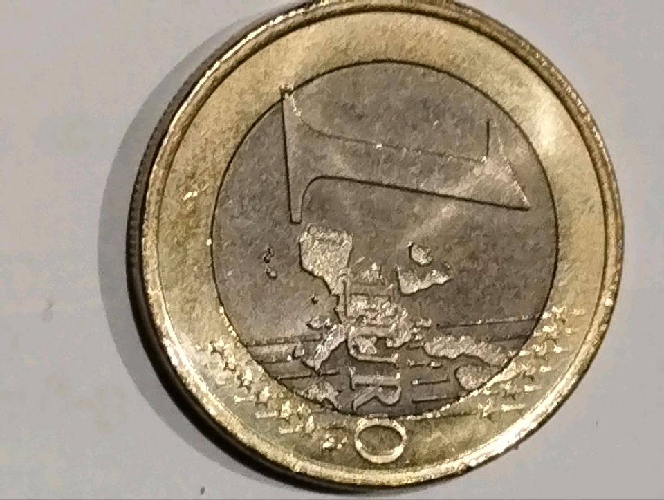 Euro , Kursmünze 1 € Monaco 2001 in Buchholz in der Nordheide