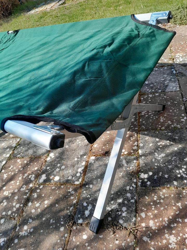 Campingbett - Bett klappbar / faltbar 180 x 60 cm inkl. Tasche in Crivitz