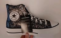 Glitzer Converse schwarz UNGETRAGEN Nordrhein-Westfalen - Wesel Vorschau