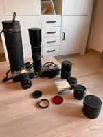 Minolta X300 + 3 Objektive + Telekonverter + 4 Filter Brandenburg - Oberkrämer Vorschau