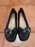 Clarks Ballerinas Halbschuhe Größe 3 36 Echtleder schwarz München - Trudering-Riem Vorschau