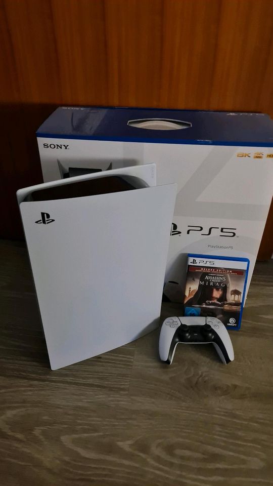 PS5 Disk Edition + Spiel in Essen