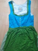 Dirndl Wenger blau/grün Gr. 42 Bayern - Fürstenfeldbruck Vorschau