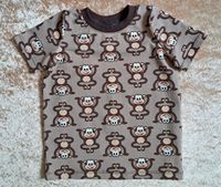 Shirt T-Shirt Äffchen Handmade Gr.92 NEU! Leipzig - Burghausen-Rückmarsdorf Vorschau