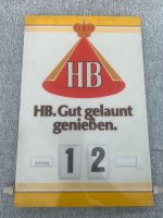 Alt HB Zigaretten Tabak ewiger Kalender aus den 1970er Jahren Nordrhein-Westfalen - Mönchengladbach Vorschau