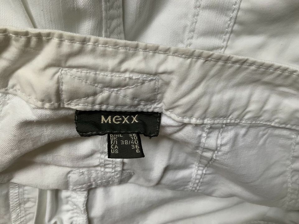 MEXX Rock lang Weiß Größe 36 S in Düsseldorf