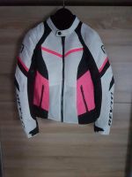 Rev'it Motorradjacke Sommer Damen weiß rosa schwarz Größe 36 Bayern - Sonnefeld Vorschau