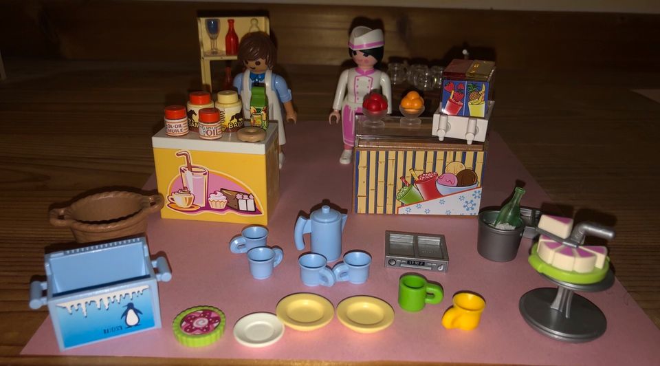 Playmobil Konditorei, Café, Cupcake, Eiscafe in Rodenberg