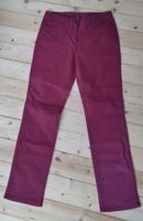 CECIL, leichte Five-Pocket-Jeans 32/32, weinrot Baden-Württemberg - Laudenbach Vorschau