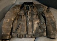 Belstaff Lederjacke braun /grün/grau XL Baden-Württemberg - Weingarten Vorschau