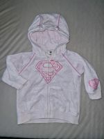 Sweatjacke Supergirl H&M Gr. 74 rosa Brandenburg - Bernau Vorschau